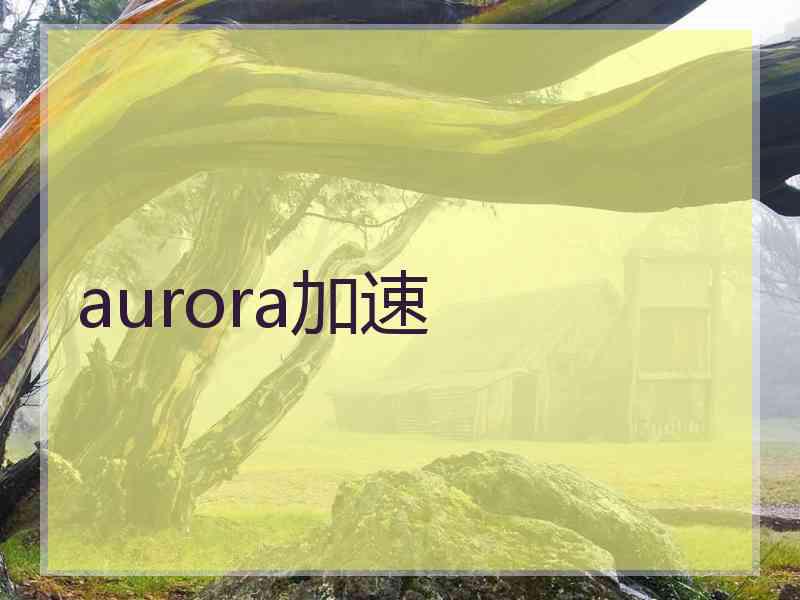 aurora加速