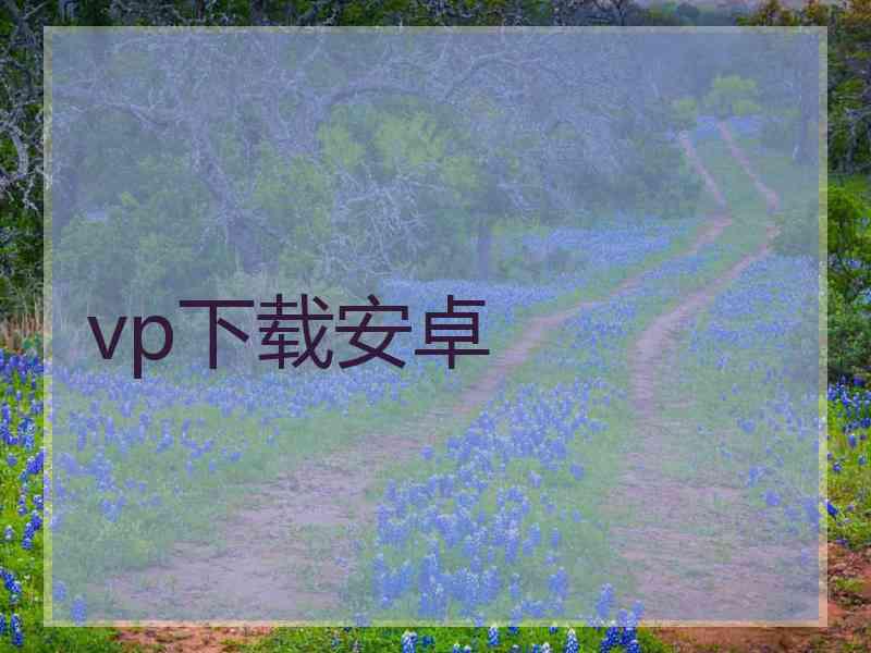 vp下载安卓