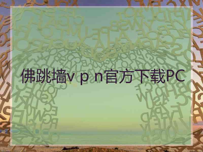 佛跳墙v p n官方下载PC