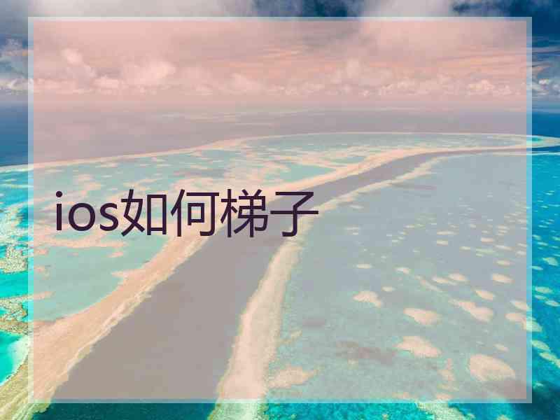 ios如何梯子