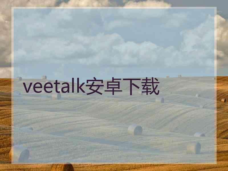 veetalk安卓下载