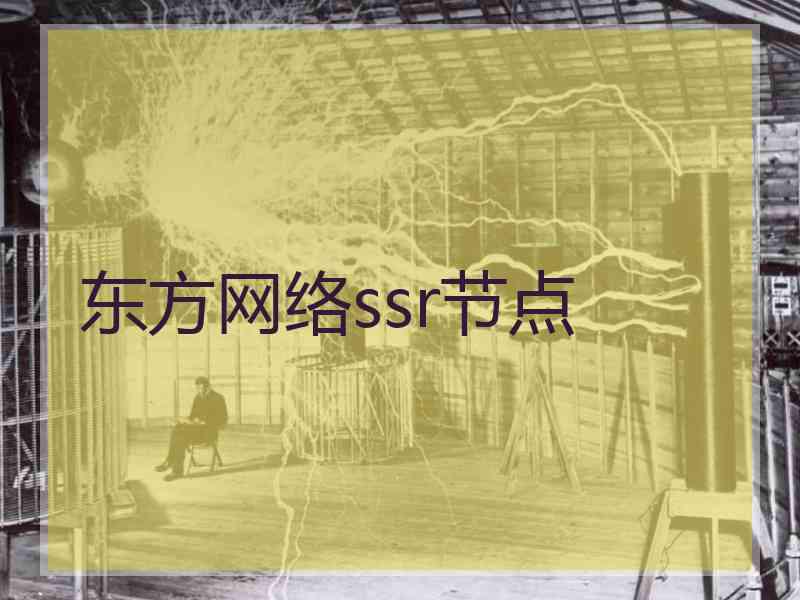 东方网络ssr节点