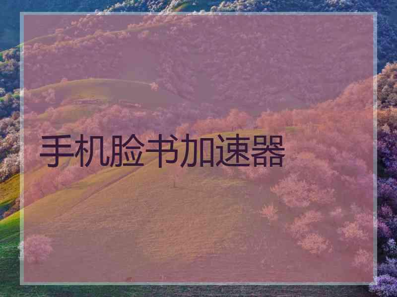 手机脸书加速器